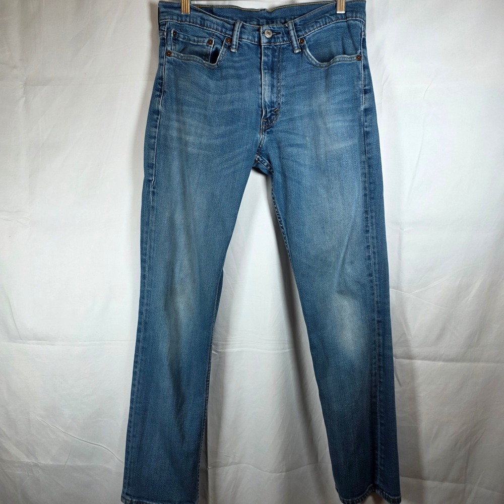 Levi's 511 Slim Fit Jeans Mens W34 L32 Blue Denim 04511-1933